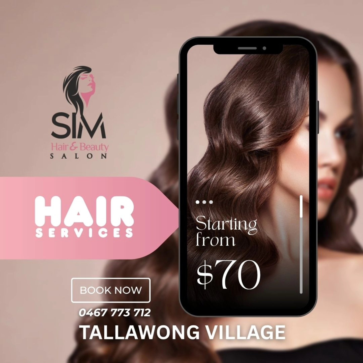 Hair & Beauty digital signage